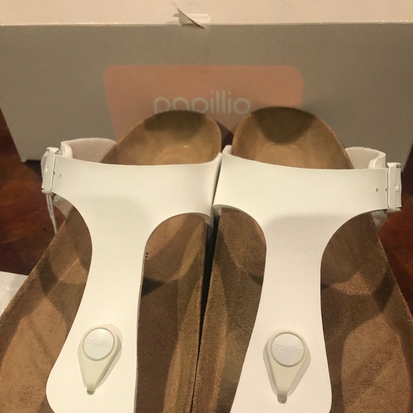 Papillio Gizeh platform white 8 medium new - Picture 2 of 4